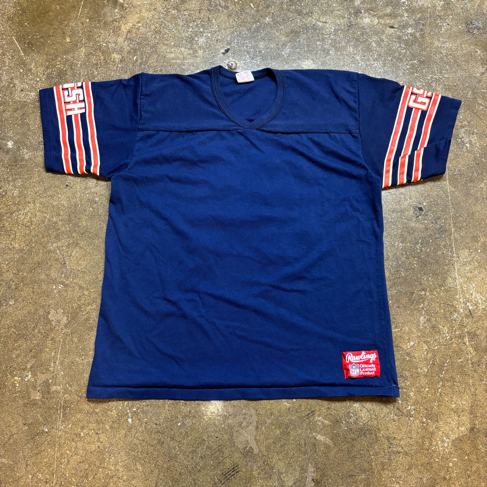 NFL × Vintage VTG 80s Chicago Bears Walter Payton 34 Shirt XL Rawlings Size US XL / EU 56 / 4 - 2 Thumbnail