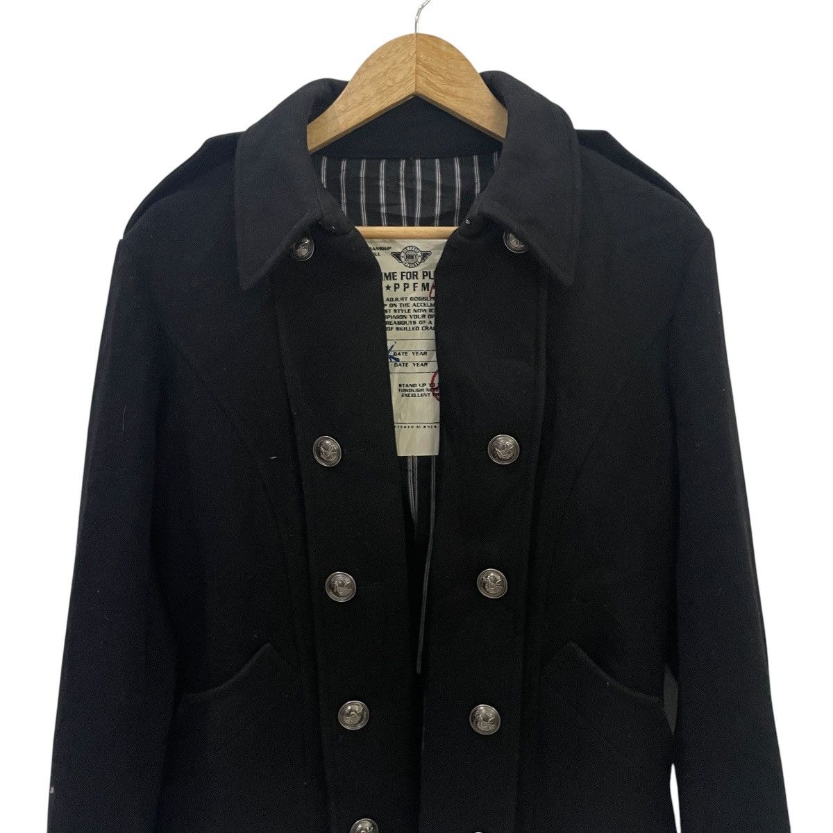 PPFM Vintage Ppfm Punk Wool Jacket Size US XS / EU 42 / 0 - 2 Thumbnail