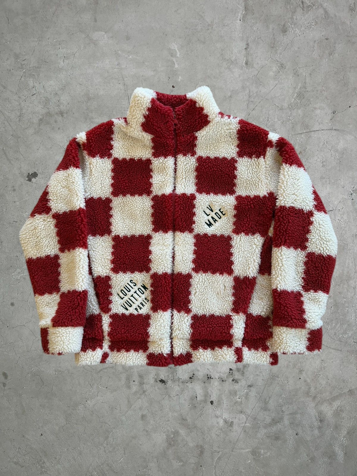 Louis Vuitton Louis Vuitton x Nigo Sherpa Jacket Size US L / EU 52-54 / 3 - 1 Thumbnail