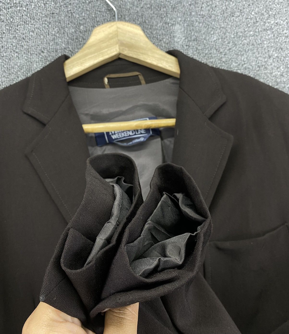 Max Mara × Vintage Vintage Max Mara Weekend Line Wool Coat Jacket Size M / US 6-8 / IT 42-44 - 11 Thumbnail