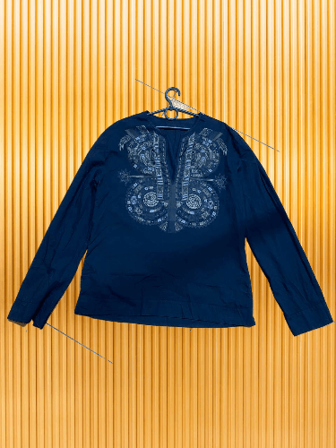 Just Cavalli Just Cavalli Long Sleeve Shirt Logo Black Print Size US M / EU 48-50 / 2 - 1 Thumbnail