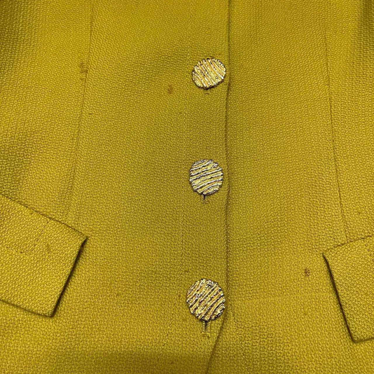 Yves Saint Laurent Vintage YSL Yves Saint Laurent Wool Jacket Size XS / US 0-2 / IT 36-38 - 6 Thumbnail
