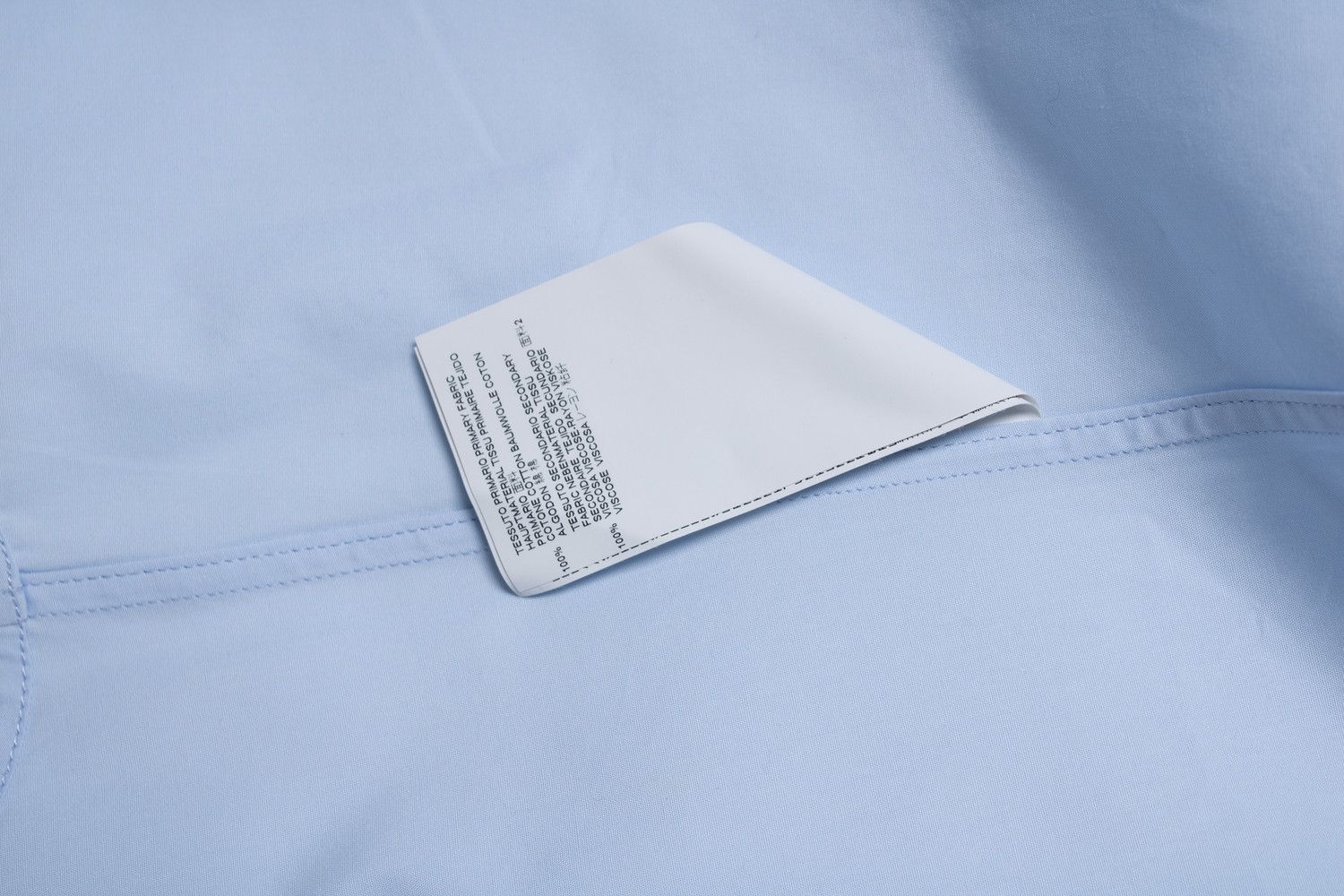 Maison Margiela Maison Margiela, blue western shirt Size US L / EU 52-54 / 3 - 9 Thumbnail