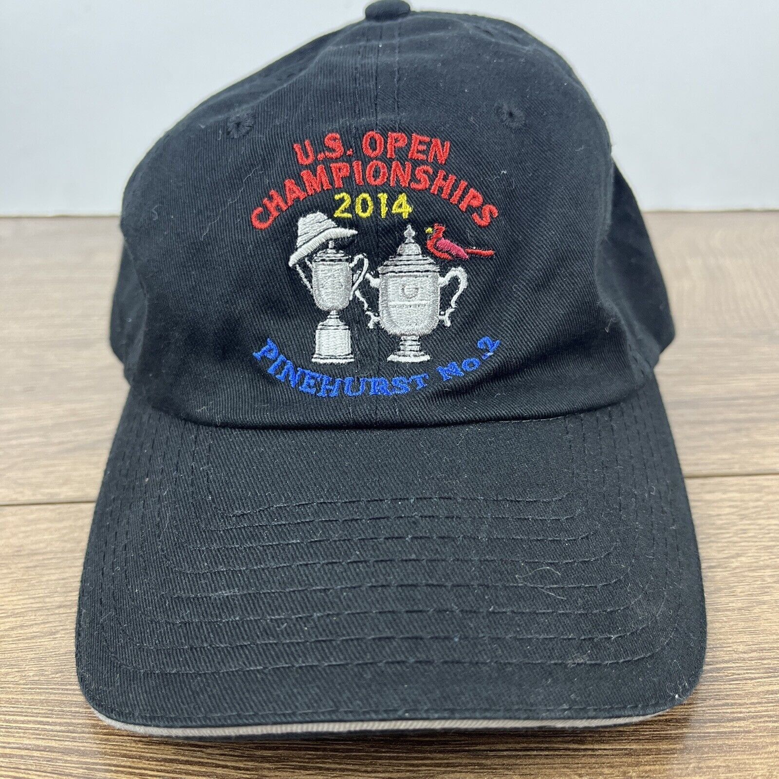 Other 2014 US Open Championships Hat Pinehurst 2 Black Adjustable Size ONE SIZE - 5 Thumbnail