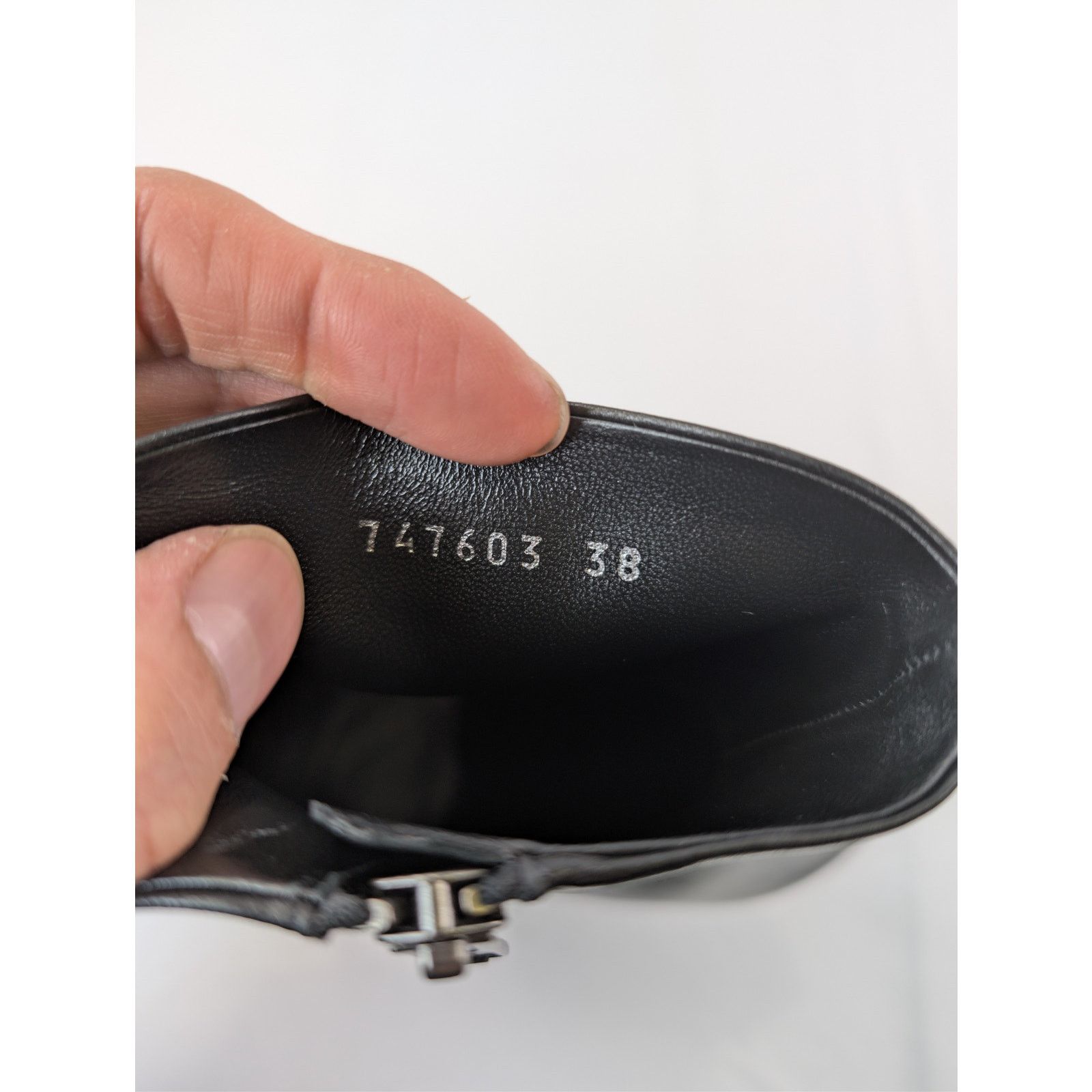 Balenciaga o1rshd1 Witch Bootie Shiny Soft Sheepskin Boot in Black Size US 8 / IT 38 - 14 Thumbnail