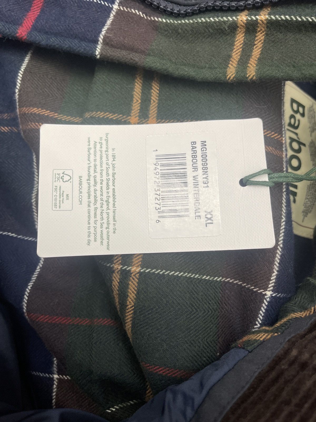 Barbour NWT Barbour winterdale vest Sz 2xl Size US XXL / EU 58 / 5 - 5 Thumbnail