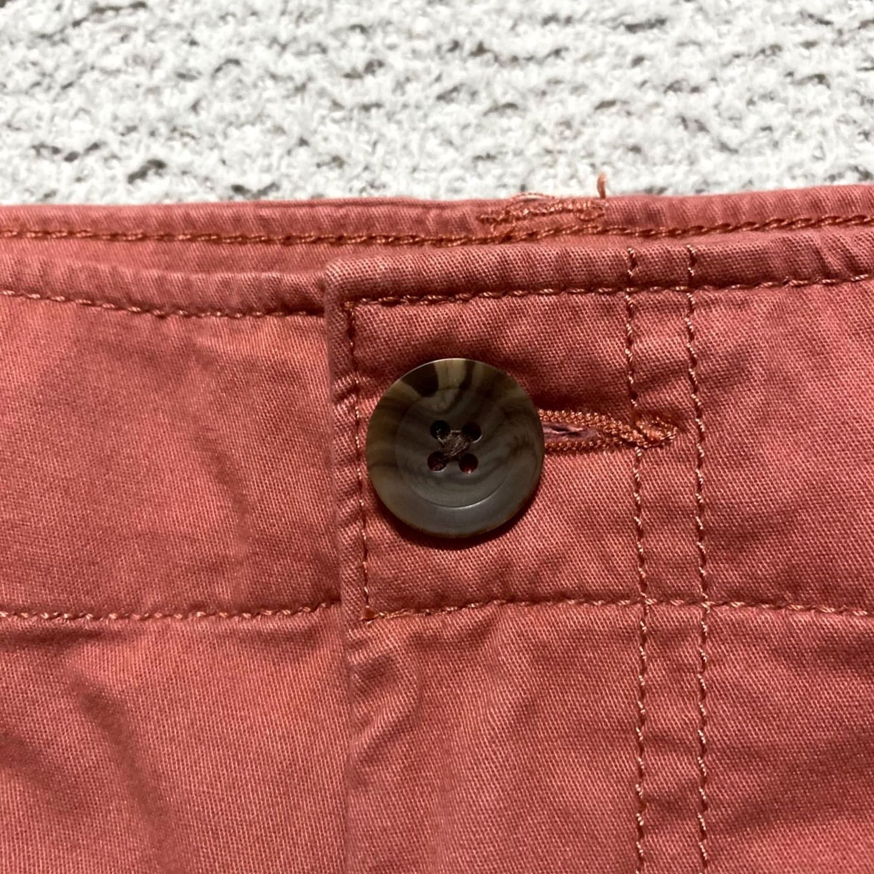 Vintage Urban Pipeline Mens Shorts sz 40 Orange Chino Flat Front Inseam 10" NWT Size US 40 / EU 56 - 7 Thumbnail
