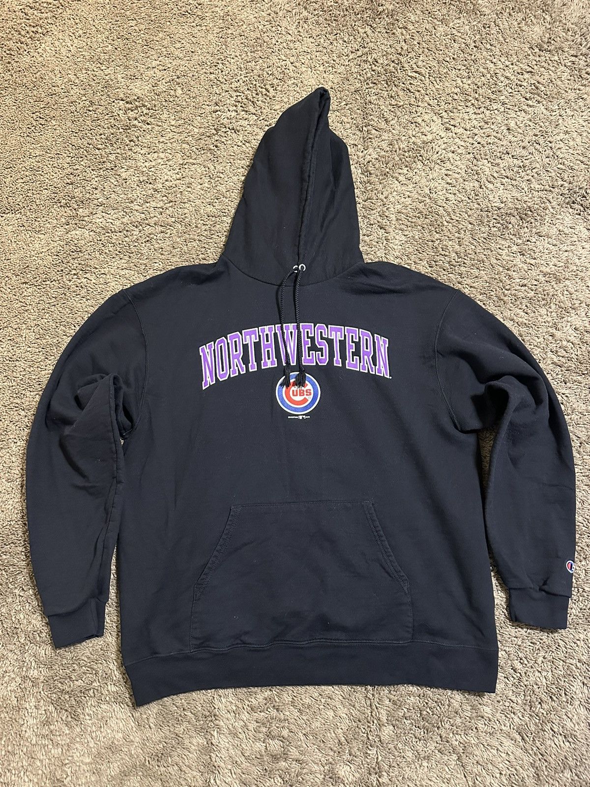 MLB × NCAA × Vintage Vintage NCAA MLB Northwestern Chicago Hoodie 00s size XL Size US XL / EU 56 / 4 - 1 Thumbnail