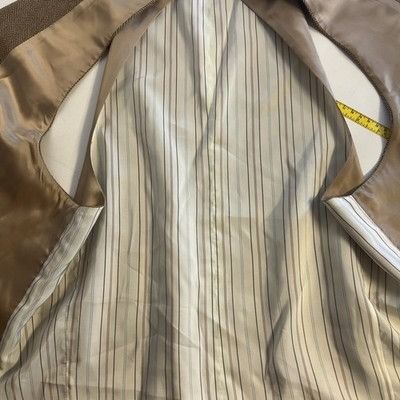 Ralph Lauren Ralph Lauren Black Label Silk/wool Vest Size L Khaki Size 38L - 10 Thumbnail
