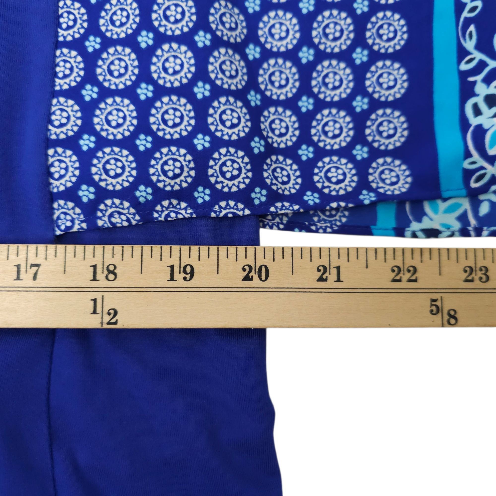 Chicos Chicos Pullover Top Womens 2 US L Paisley Handkerchief Batwi Size L / US 10 / IT 46 - 17 Thumbnail