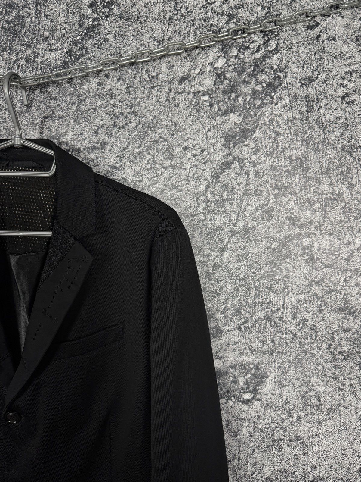 Diesel Vintage Cotton 3 Button Blazer Jacket Black Size L
