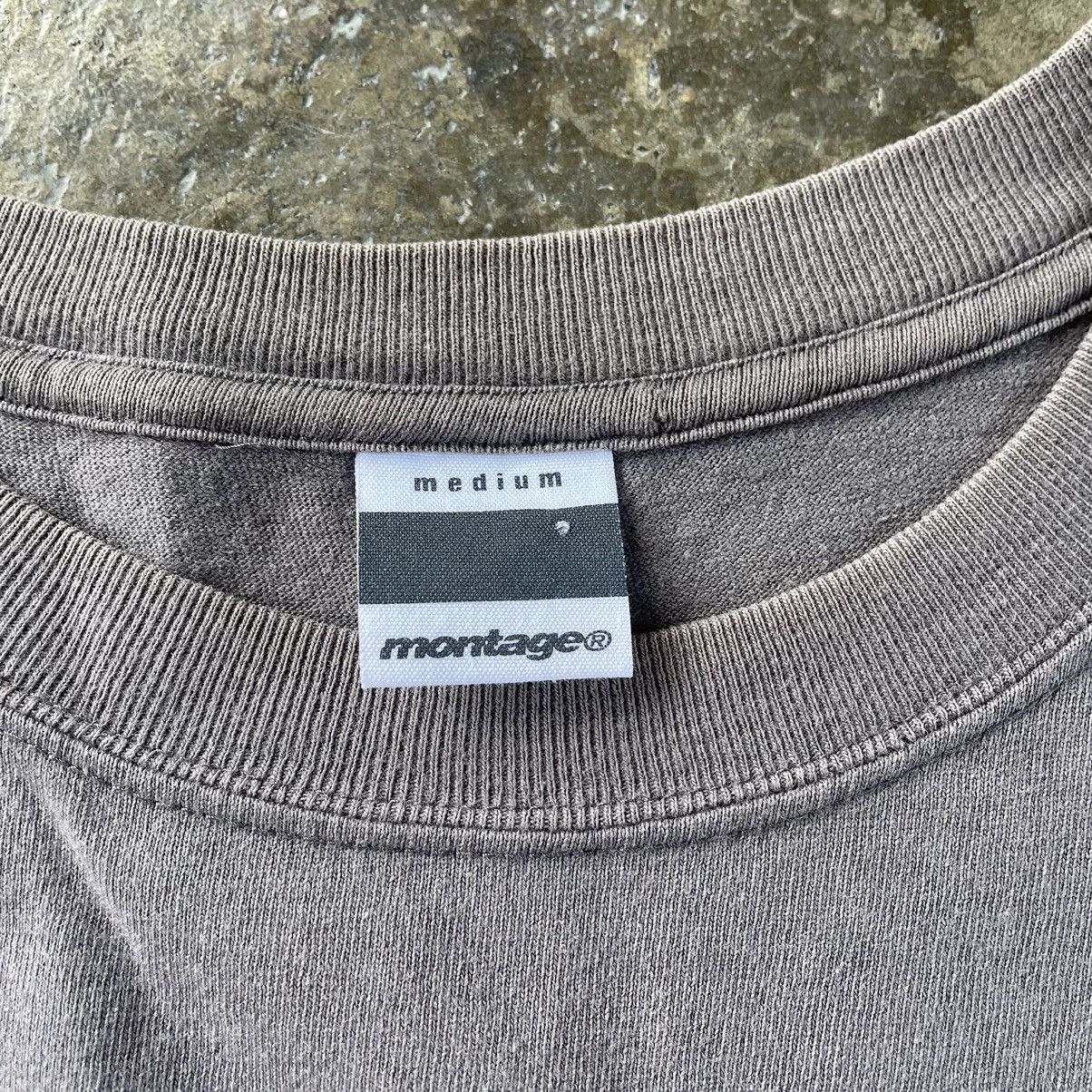 Japanese Brand × Montage × Vintage 🔥🔥🇯🇵Vintage Montage Big Logo Spellout Big Cross Faded Tee Size US M / EU 48-50 / 2 - 10 Thumbnail