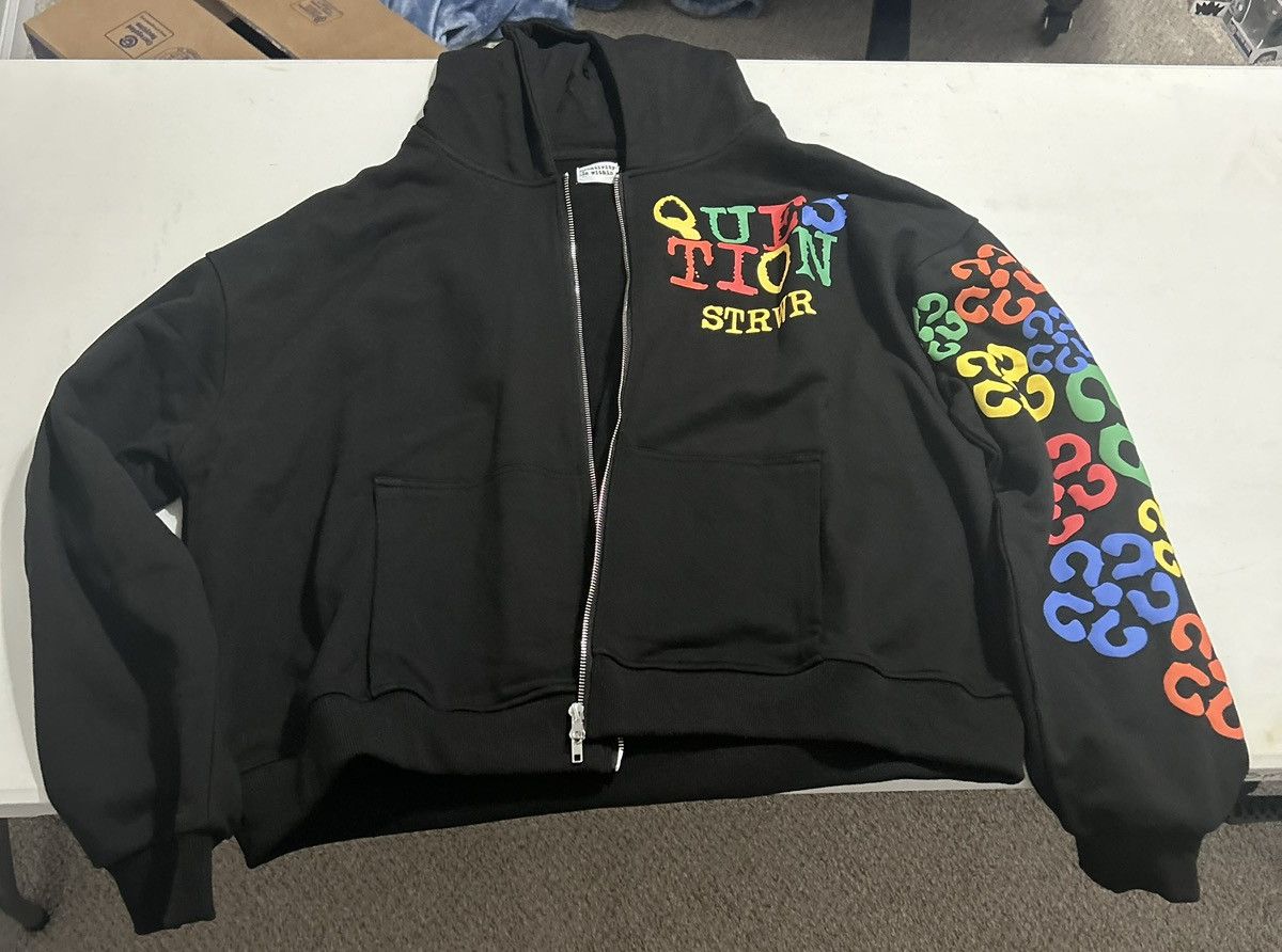 Other XXL Question Streetwear Zip Up Hoodie Size US XXL / EU 58 / 5 - 1 Thumbnail