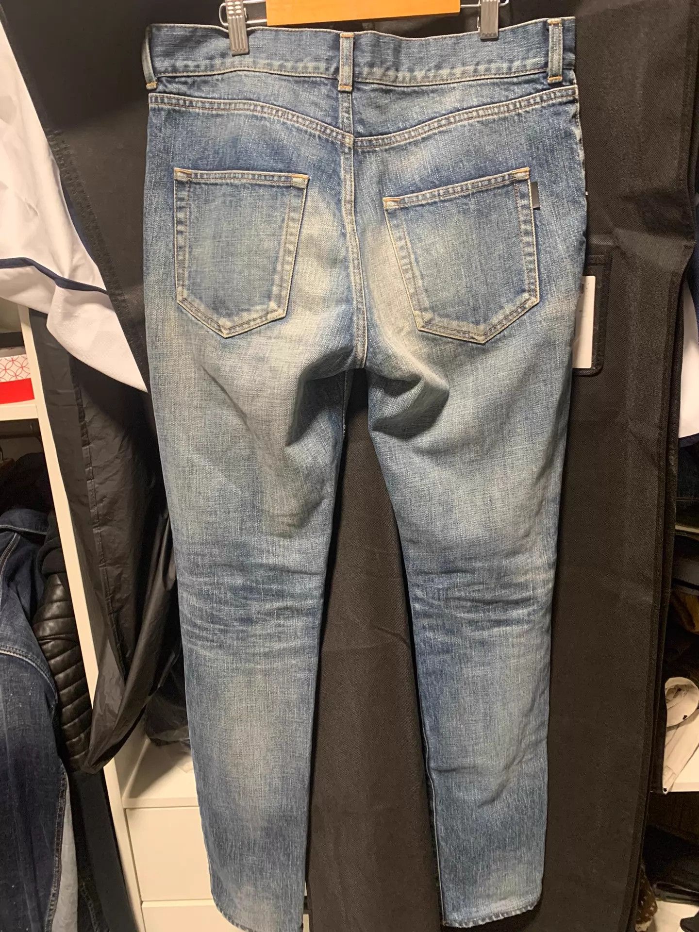 Saint Laurent Paris Saint Laurent d02 Ripped Jeans W29/W30 Size US 30 / EU 46 - 5 Thumbnail
