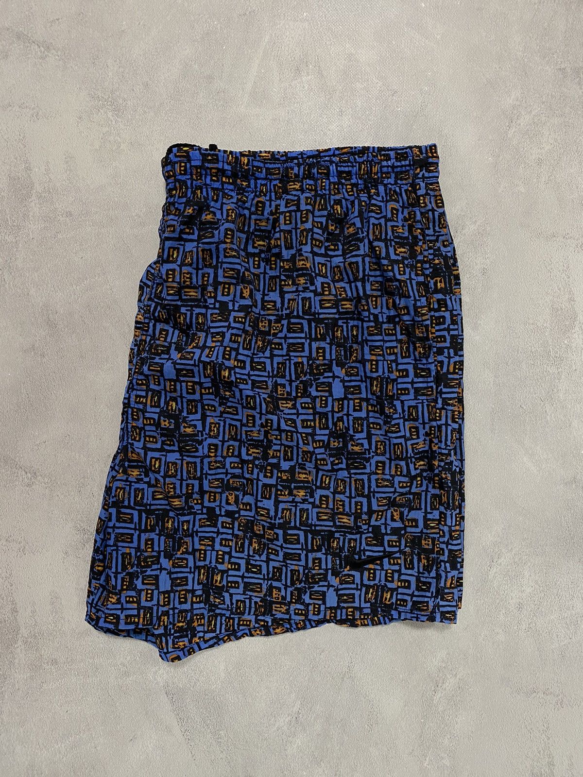 Nike × Vintage Vintage 90s Track Shorts Cargo Nike Logo Swoosh VTG Size US 40 / EU 56 - 1 Thumbnail