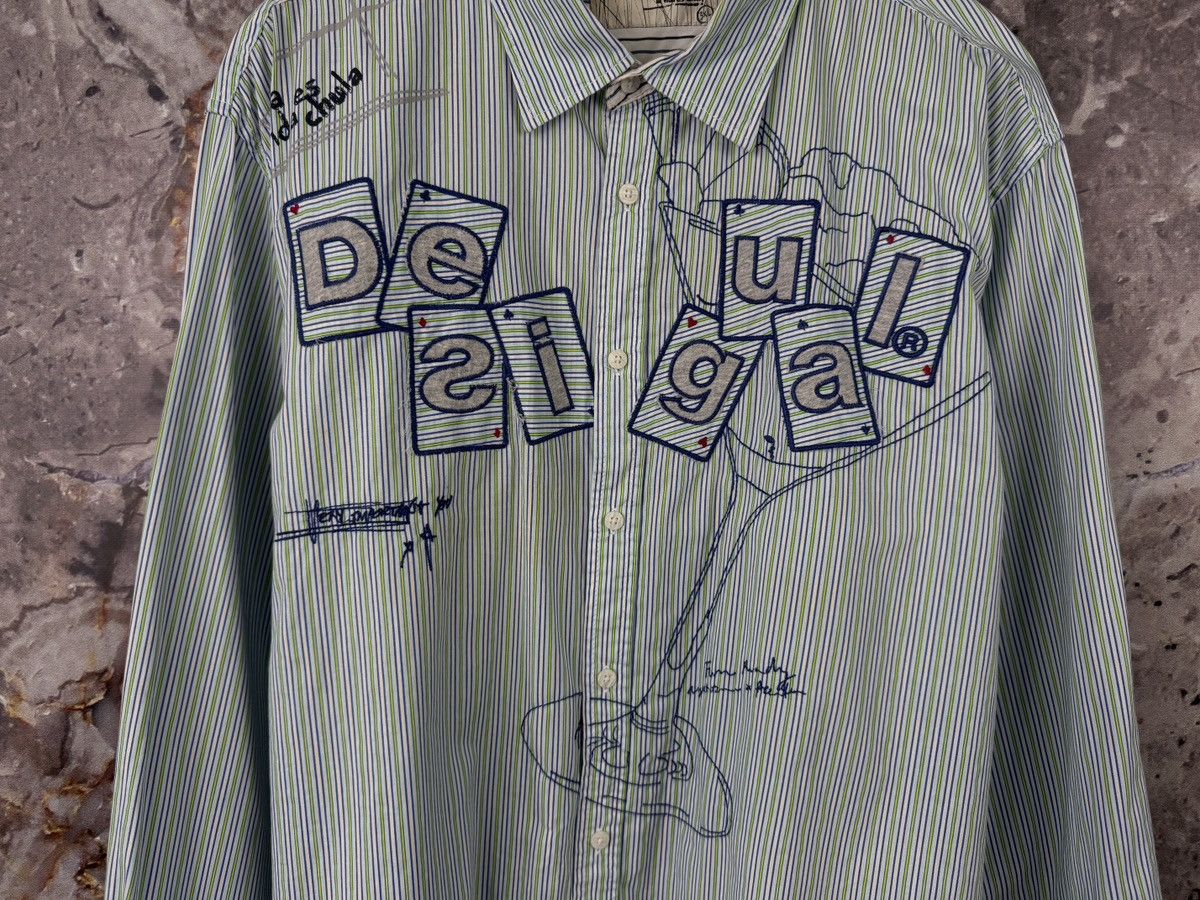 Desigual Men’s Desigual Shirt Button Up Streetwear Size XXXL Size US XXL / EU 58 / 5 - 3 Thumbnail