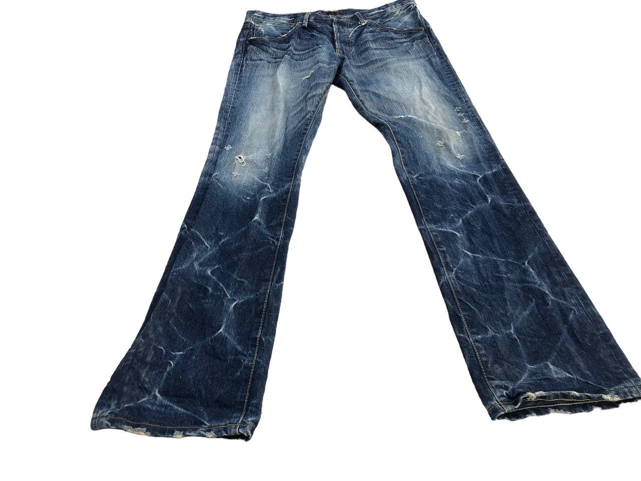 Japanese Brand FLARE BLUE WAY DENIM MADE IN NIPPON Size US 34 / EU 50 - 2 Thumbnail