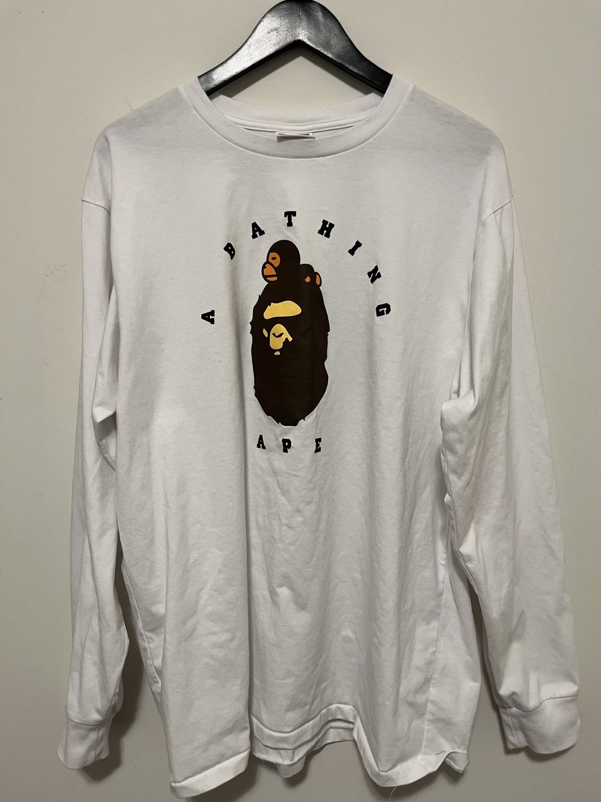 Bape Bape long sleeve t shirt Size US XXL / EU 58 / 5 - 1 Thumbnail
