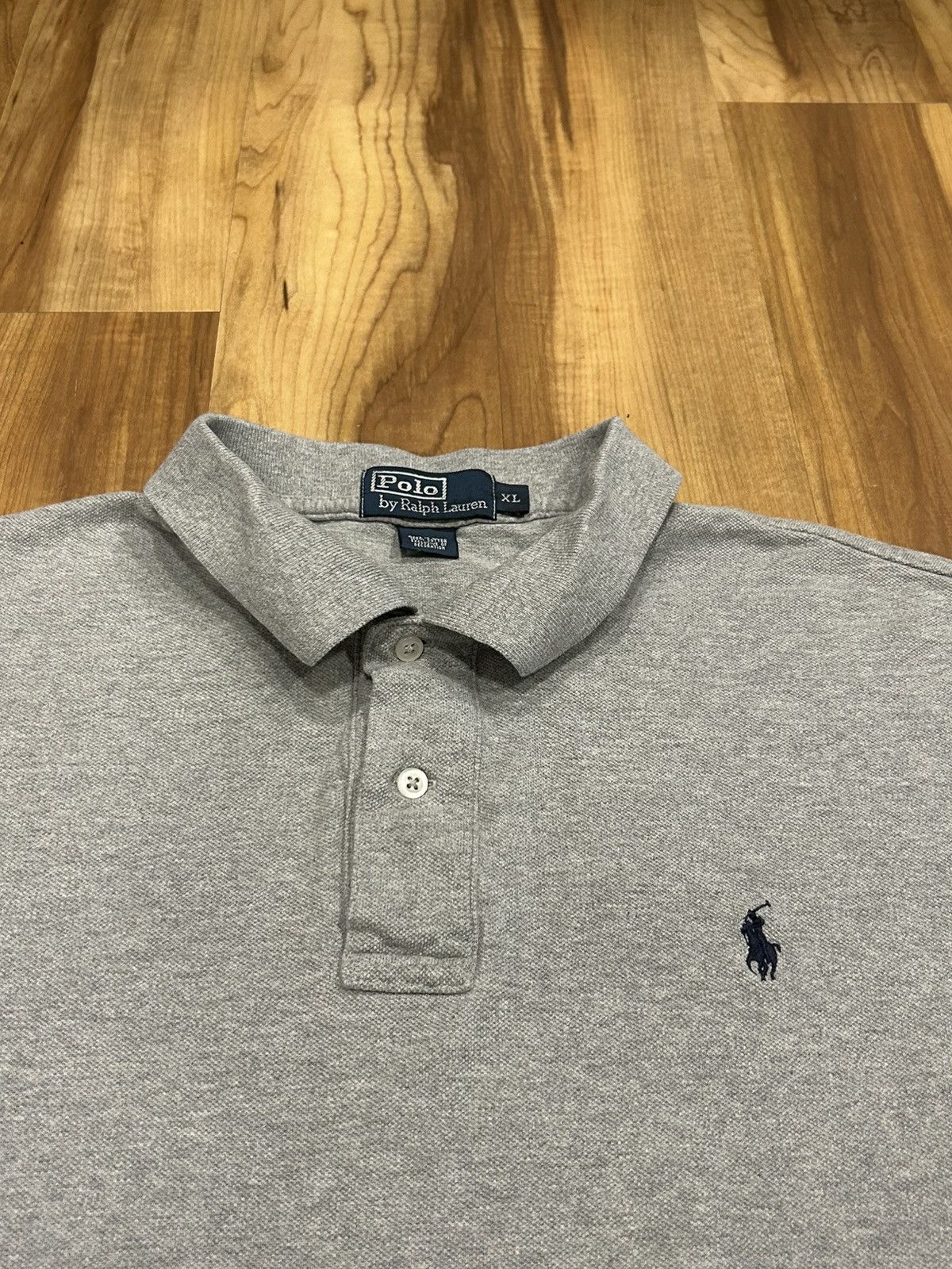 Polo Ralph Lauren Ralph Lauren Grey Polo Shirt Size US XL / EU 56 / 4 - 2 Thumbnail