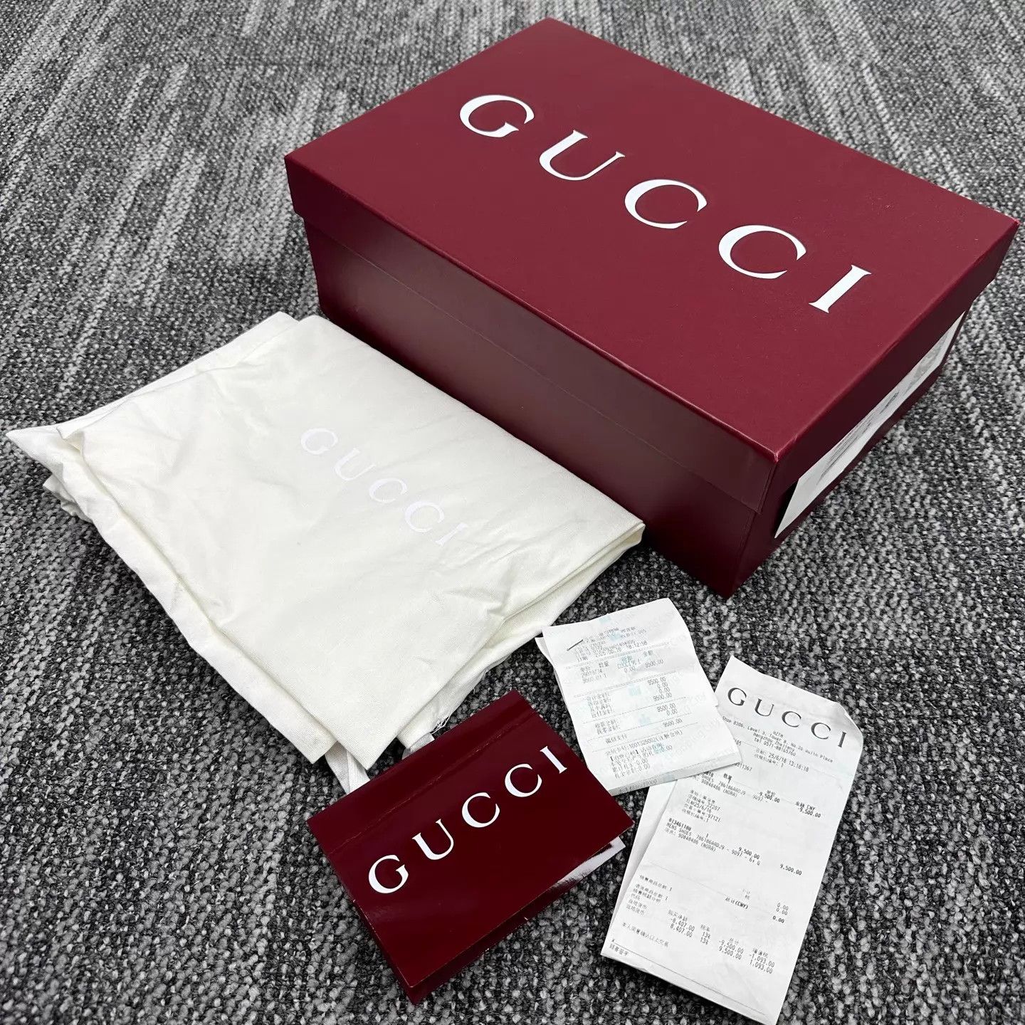 Gucci Gucci Re-Web Grain Leather Low-Top Sneaker 40.5 Size US 6.5 / EU 39-40 - 8 Thumbnail