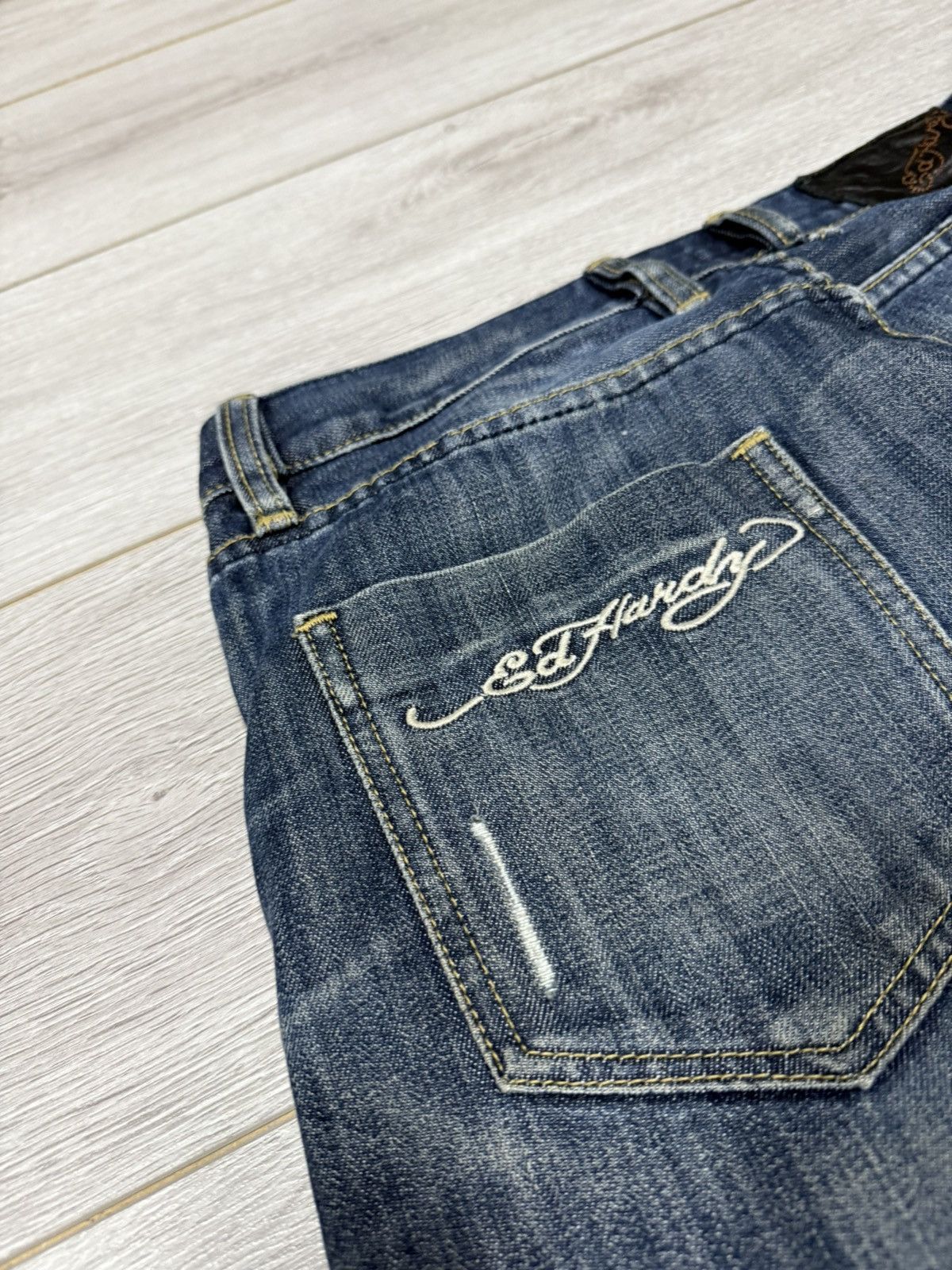 Ed Hardy Ed Hardy New York city jeans skull Size US 32 / EU 48 - 4 Thumbnail