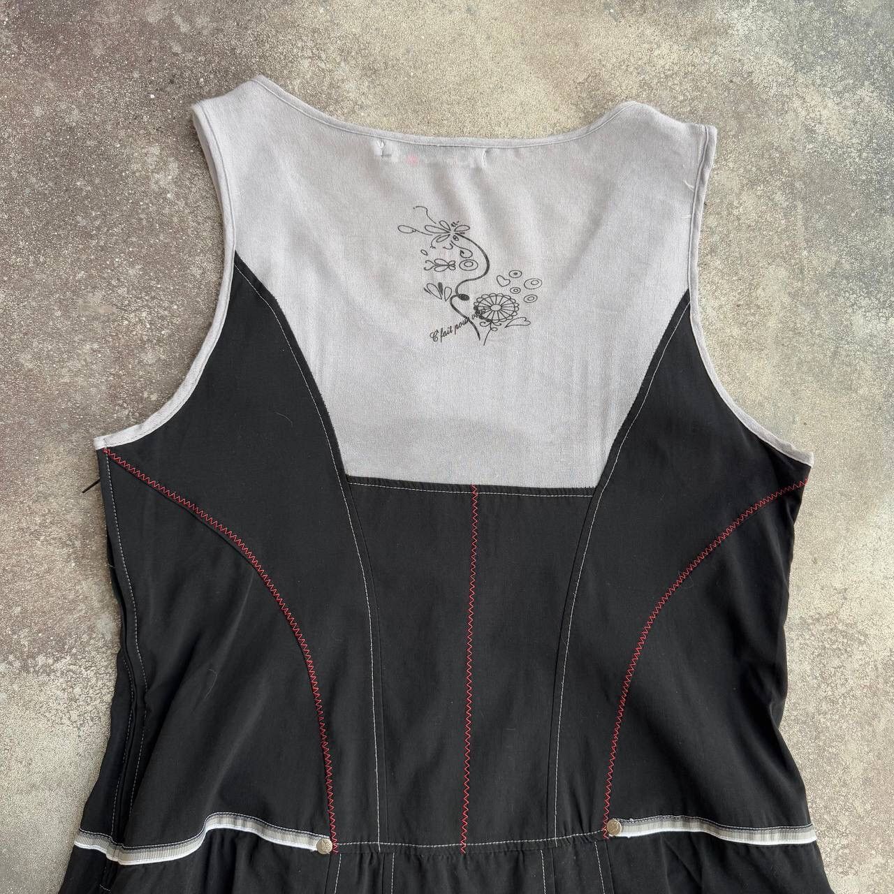 Hysteric Glamour × Vintage Amazing Vintage Avant Garde Gothic Pleated Dress Size M / US 6-8 / IT 42-44 - 10 Thumbnail