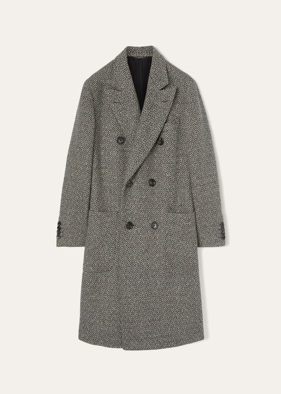 Loro Piana o1srvl11e1125 FAN1335 Herwin Coat in Grey Size L / US 10 / IT 46 - 1 Thumbnail
