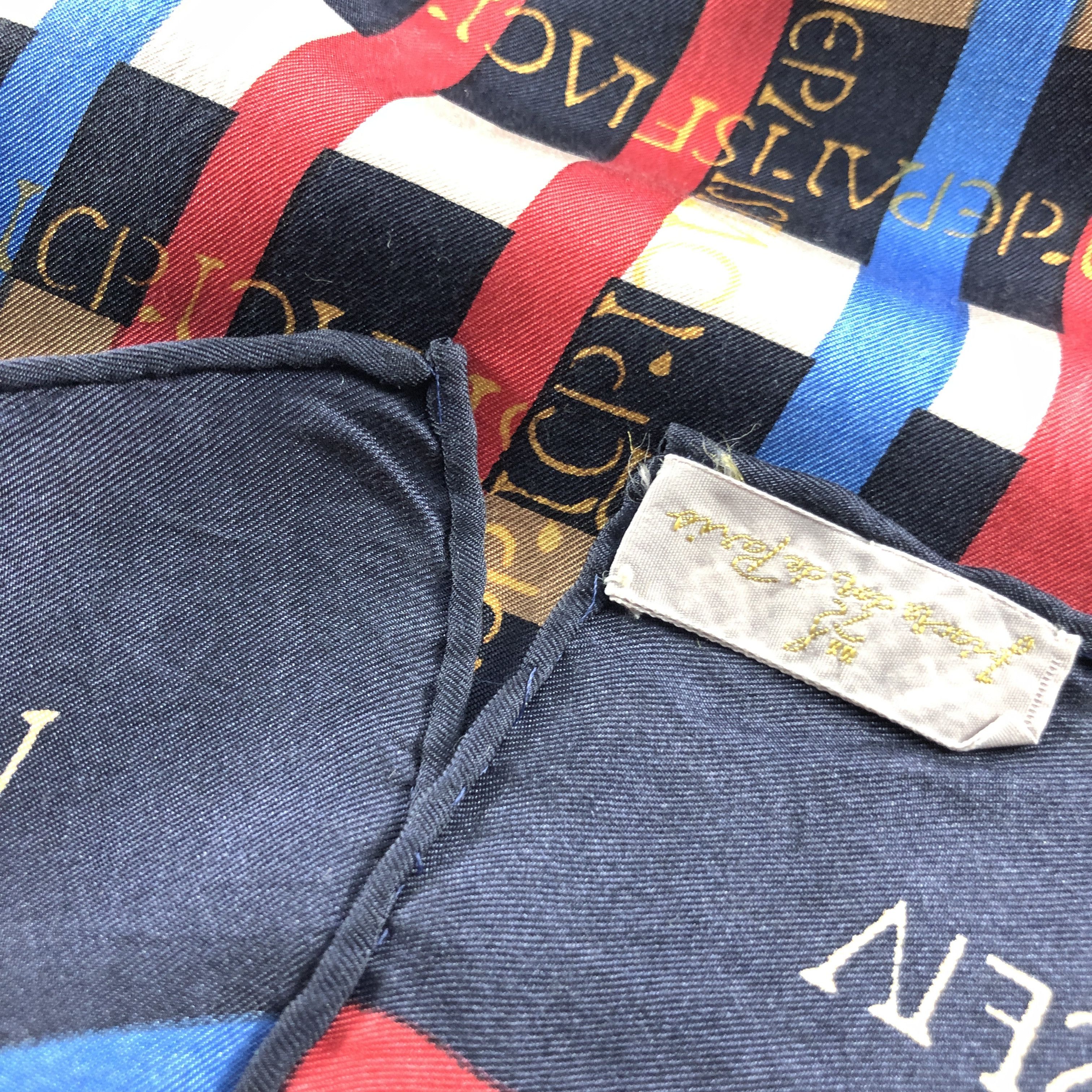 Japanese Brand Unknown Luxury Hand Rolled Silk Stole Silk Scarf M1059 Size ONE SIZE - 5 Thumbnail