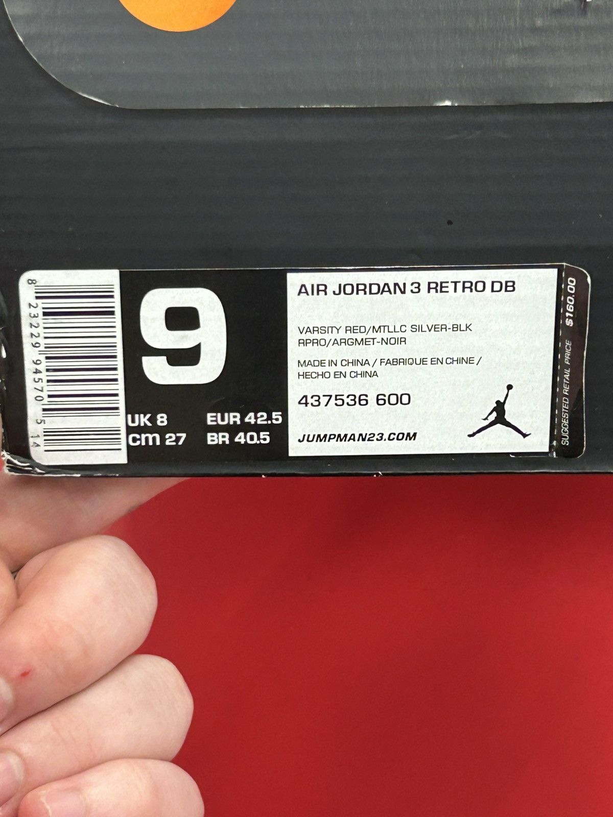 Jordan Brand Jordan 3 Doernbecher Size US 9 / EU 42 - 11 Thumbnail