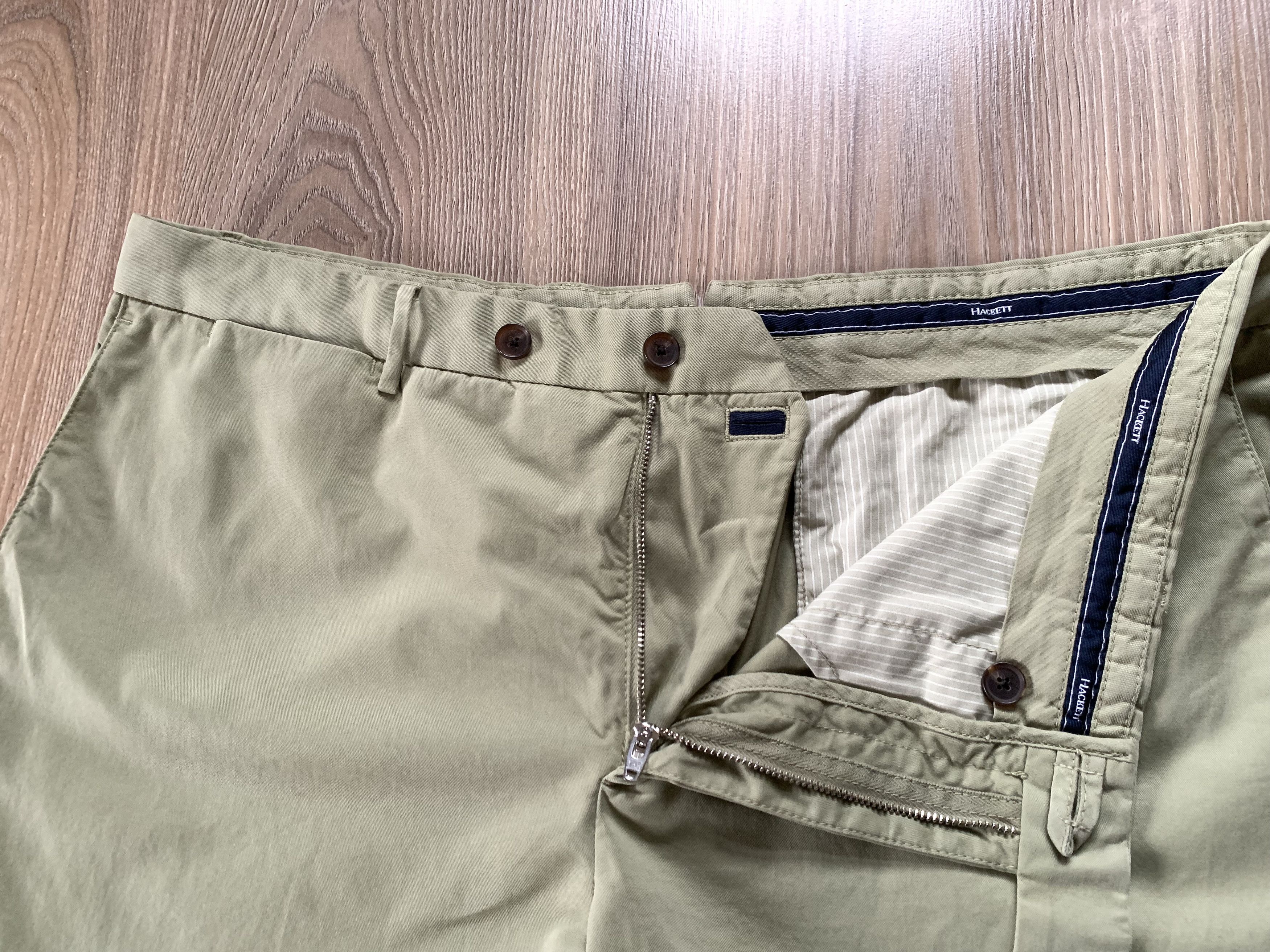 Designer × Hackett Hackett London Men's New Cotton Chino Pants Size US 36 / EU 52 - 5 Thumbnail