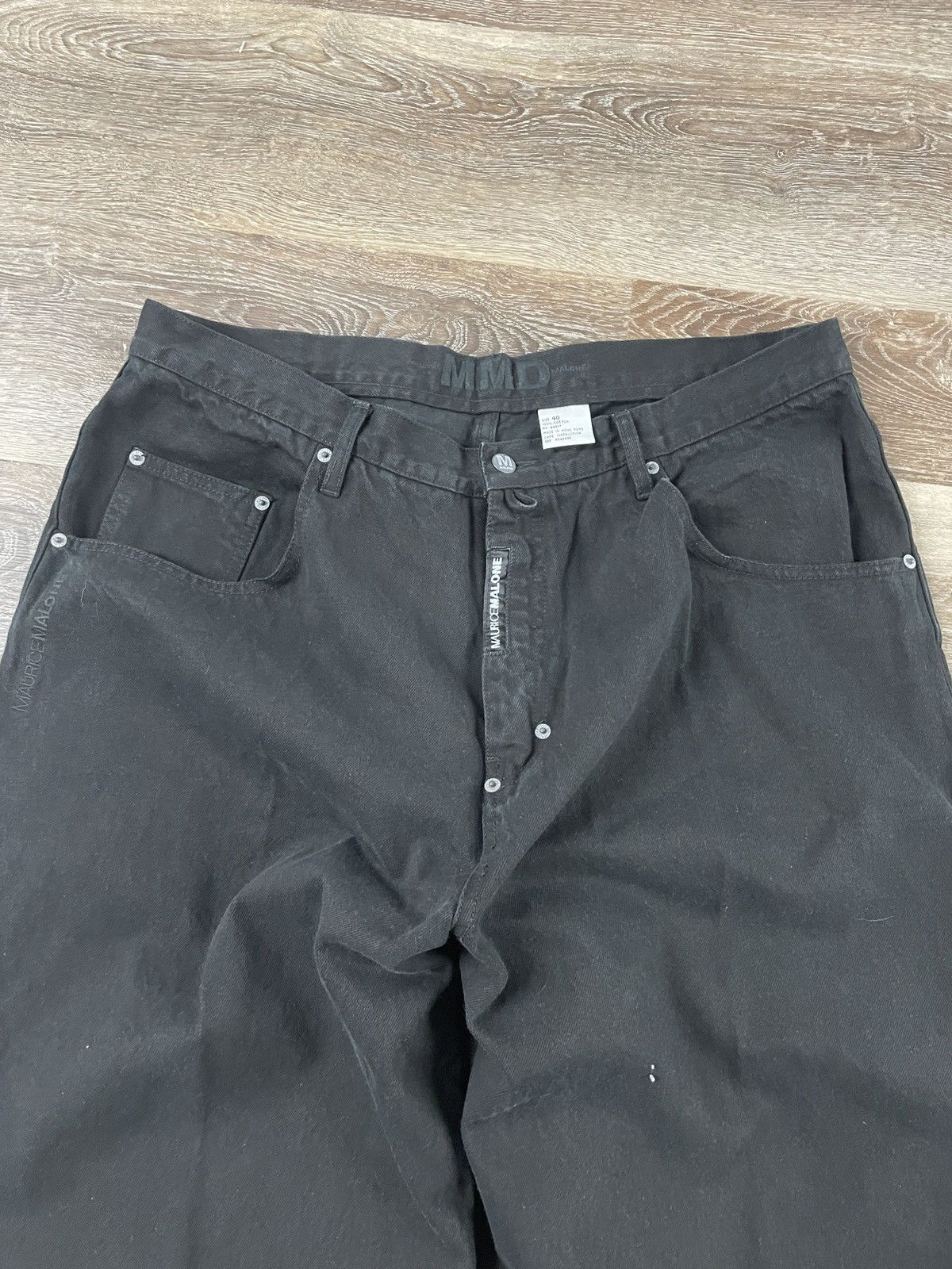 Other Vintage 2000s Maurice Malone baggy carpenter unique jeans Size US 38 / EU 54 - 5 Thumbnail