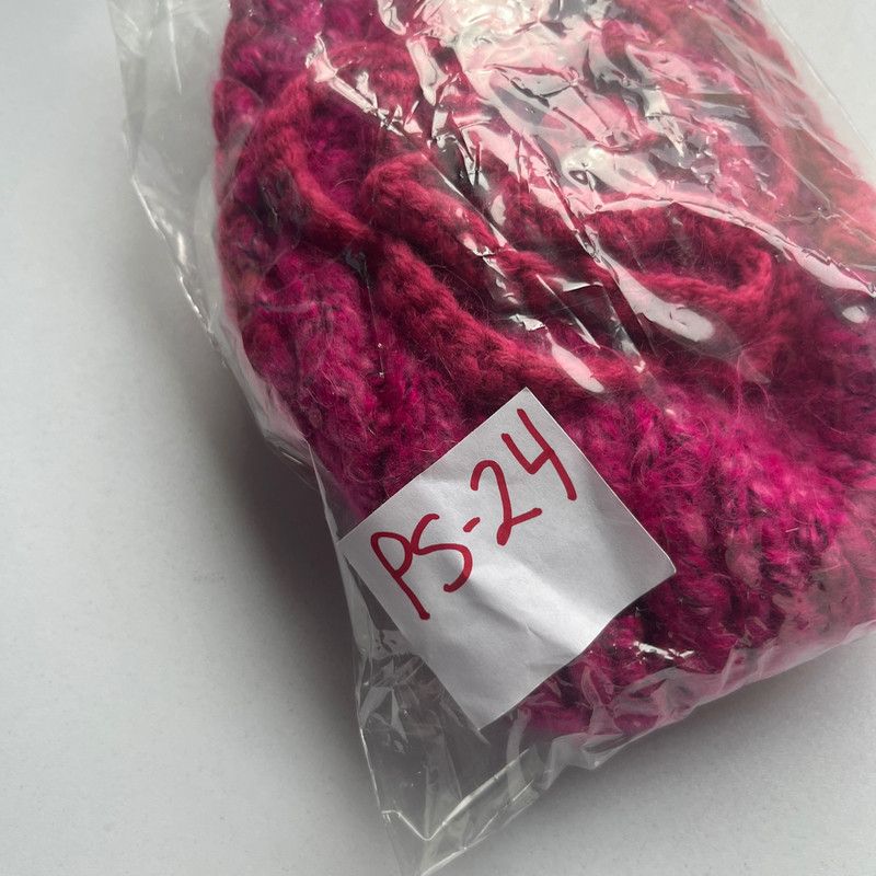 Unknown London Women's Vibrant Pink Knitted Winter Headband One Size Size ONE SIZE - 6 Thumbnail