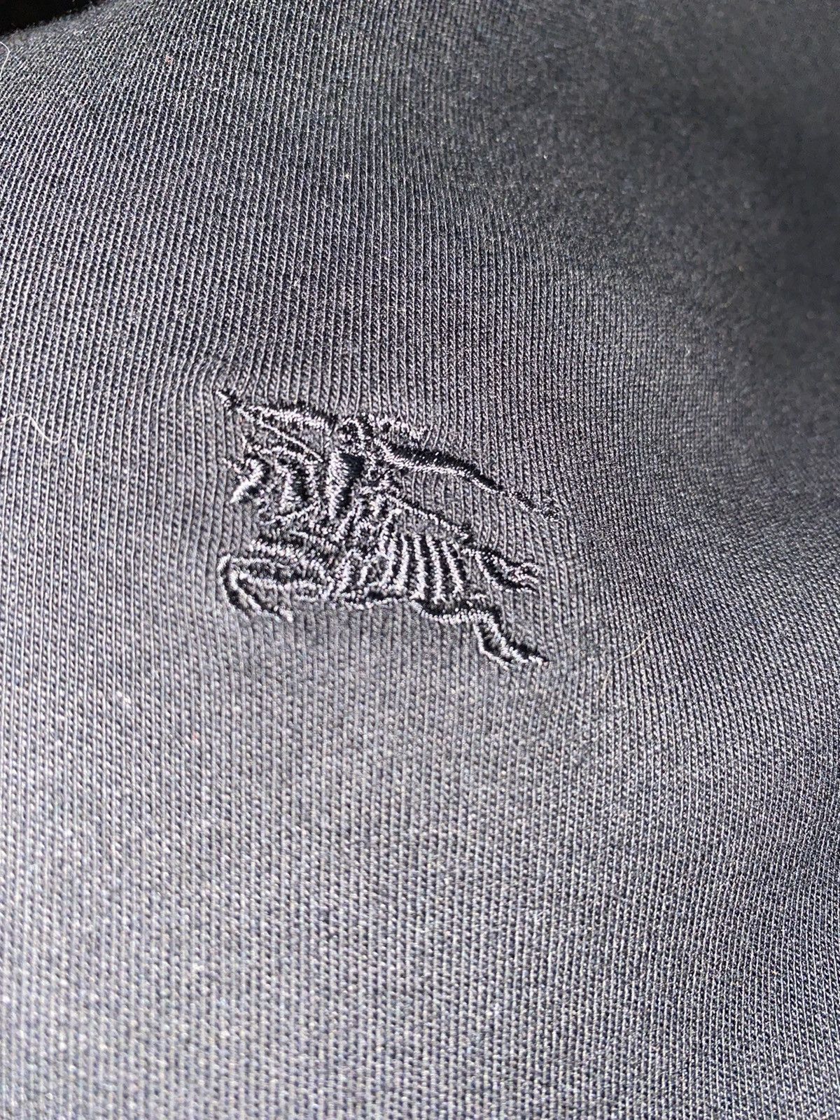 Burberry Vintage Burberry Quarter Zip Black Size US L / EU 52-54 / 3 - 3 Thumbnail
