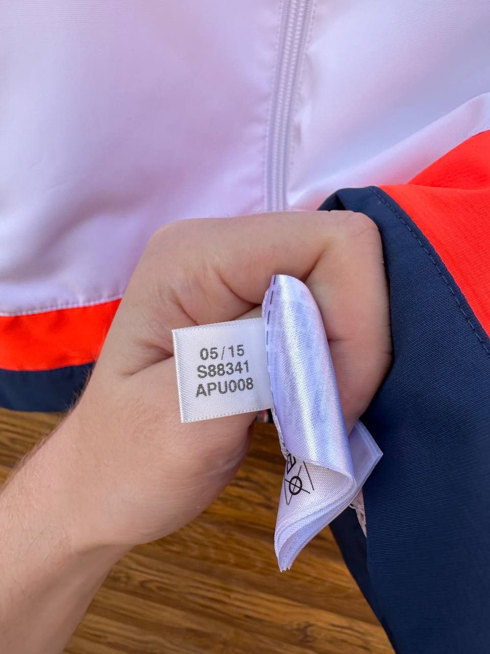 Adidas Adidas Olympique Lyonnais Football Jacket Soccer Track Size US S / EU 44-46 / 1 - 7 Thumbnail