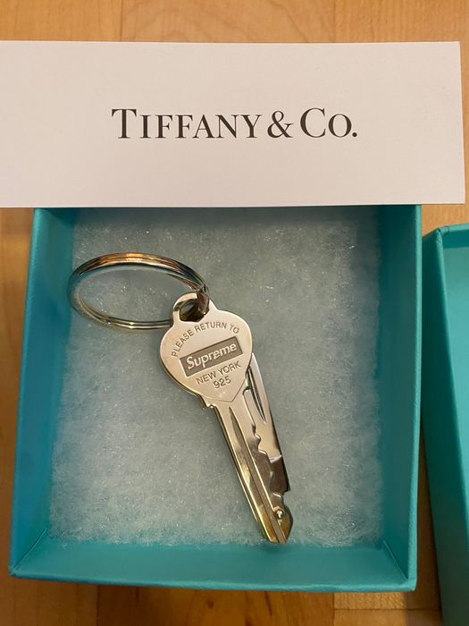 Supreme Supreme Tiffany & Co Return to Tiffany Heart Knife Key