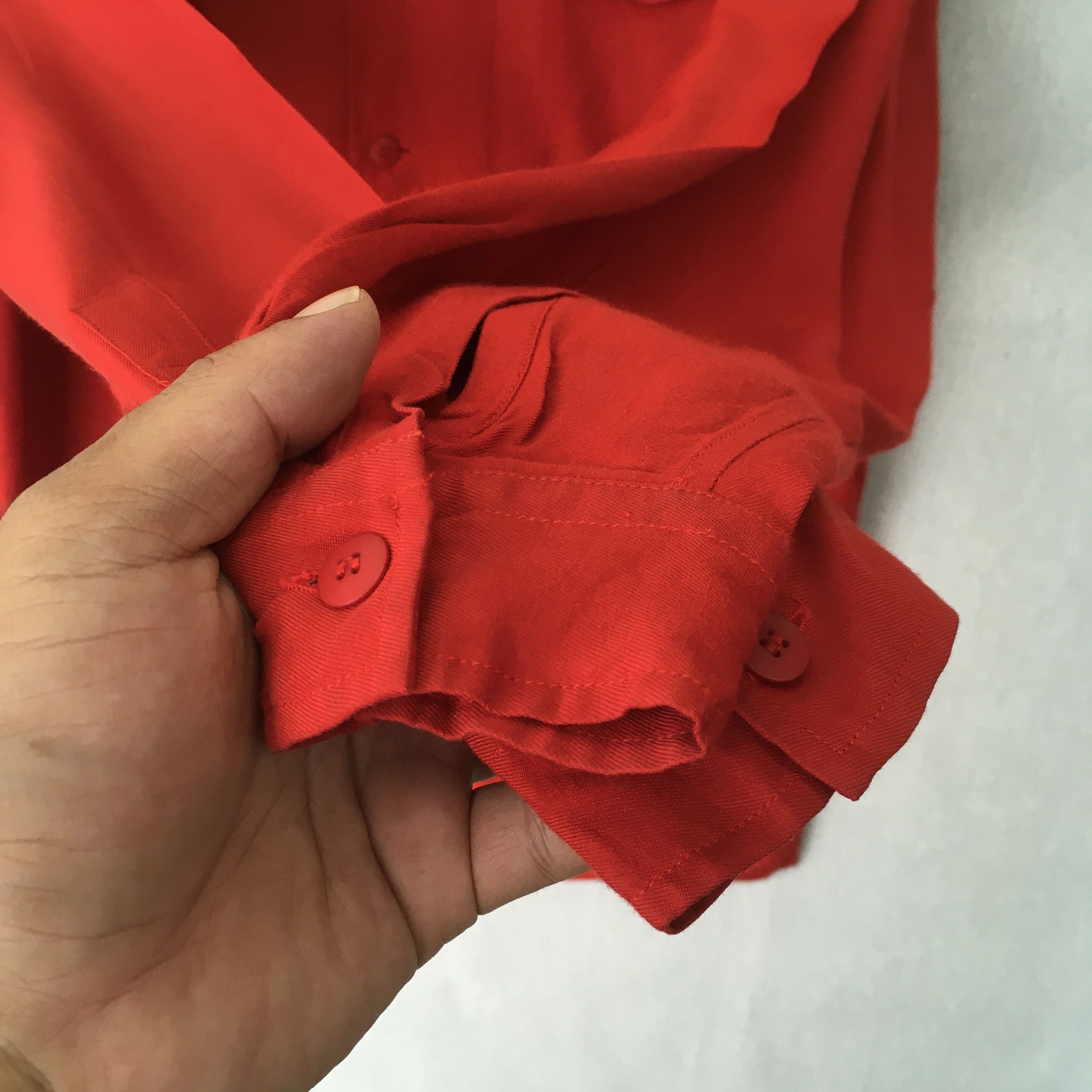 Isamu Katayama Backlash Vintage Isamu Men Japanese Brand Red Shirt Medium Size US M / EU 48-50 / 2 - 4 Thumbnail