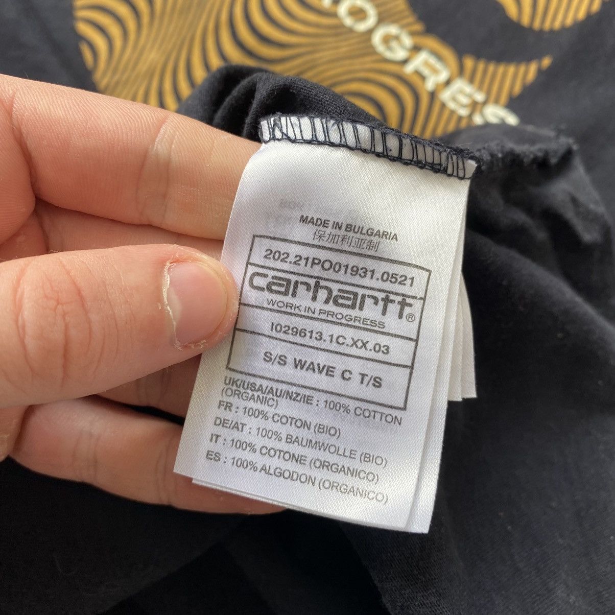 Carhartt Wip × Vintage Vintage Carhartt WIP big Logo y2k Streetwear opium tee Size US S / EU 44-46 / 1 - 7 Thumbnail