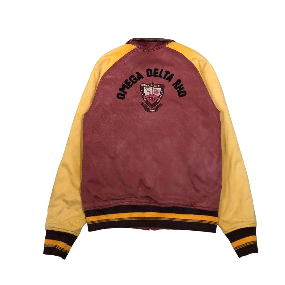 Pelle Pelle 🔥VINTAGE GENUINE LEATHER JACKET SCOTCH & SODA EMBROIDERY Size US S / EU 44-46 / 1 - 2 Thumbnail