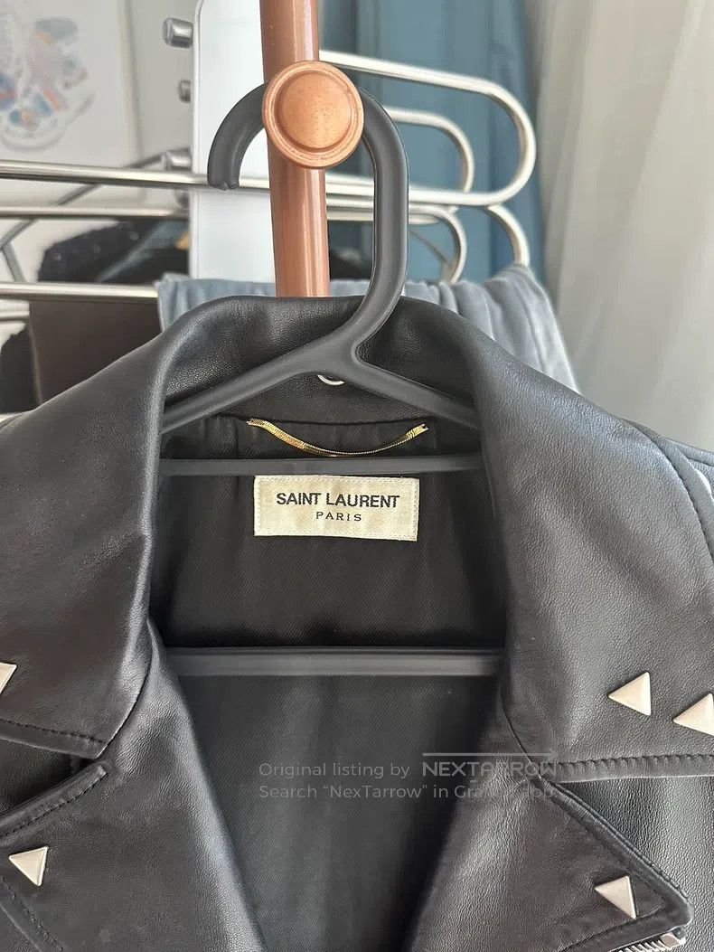 Saint Laurent Paris Saint Laurent Paris Leather jacket Size XS / US 0-2 / IT 36-38 - 2 Thumbnail