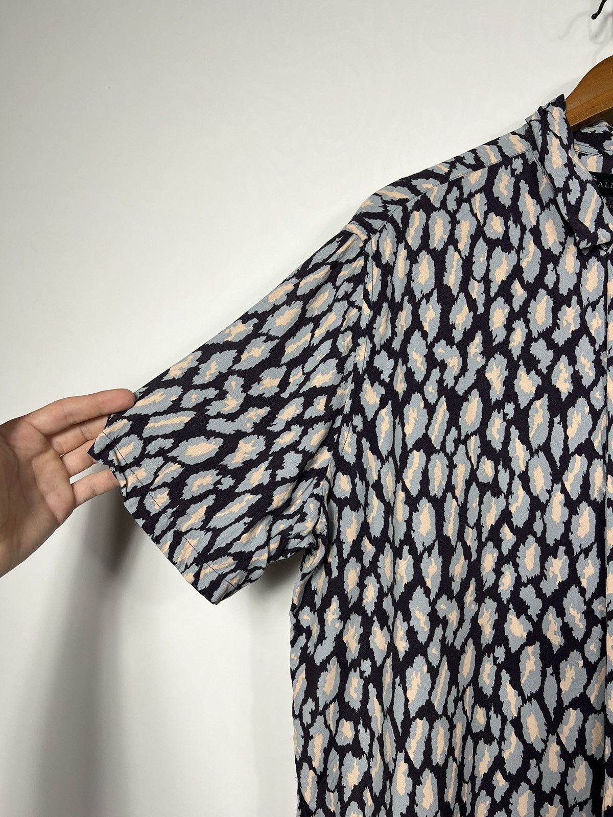Other Alssaints 100% Viscose Catamere SS Hawaii Shirt Size US L / EU 52-54 / 3 - 5 Thumbnail