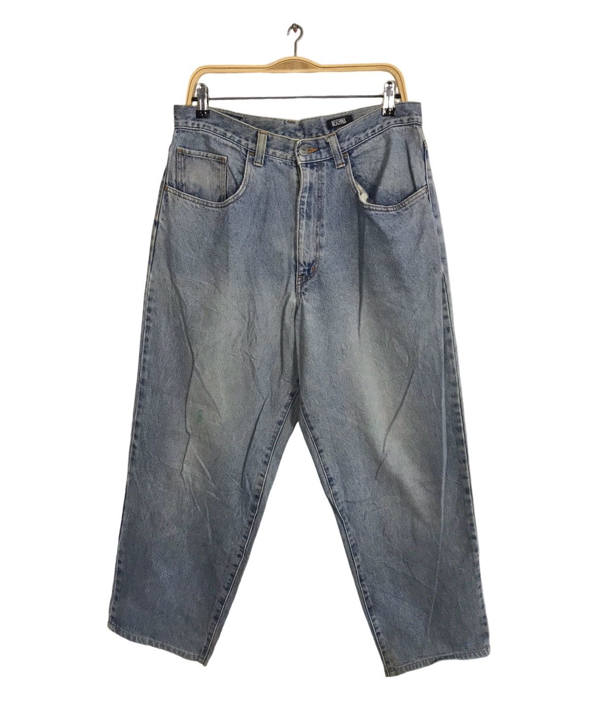 Alien Workshop Alien Beschwa Faded Indigo Denim Baggy Buttonfly Size 32 Size US 30 / EU 46 - 1 Thumbnail