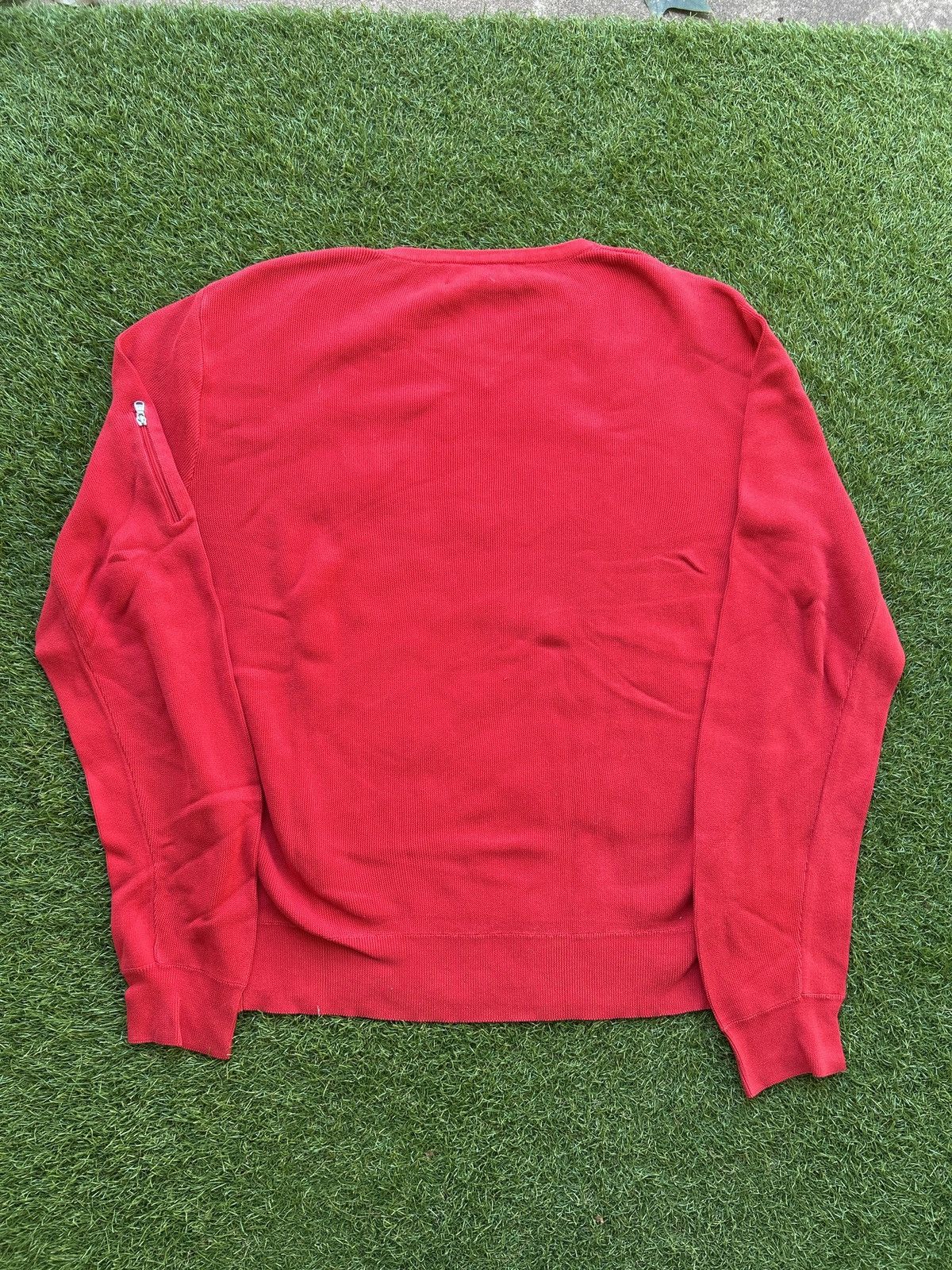 RLX Ralph Lauren Vintage RLX Ralph Lauren Red V-Neck Size US XL / EU 56 / 4 - 4 Thumbnail
