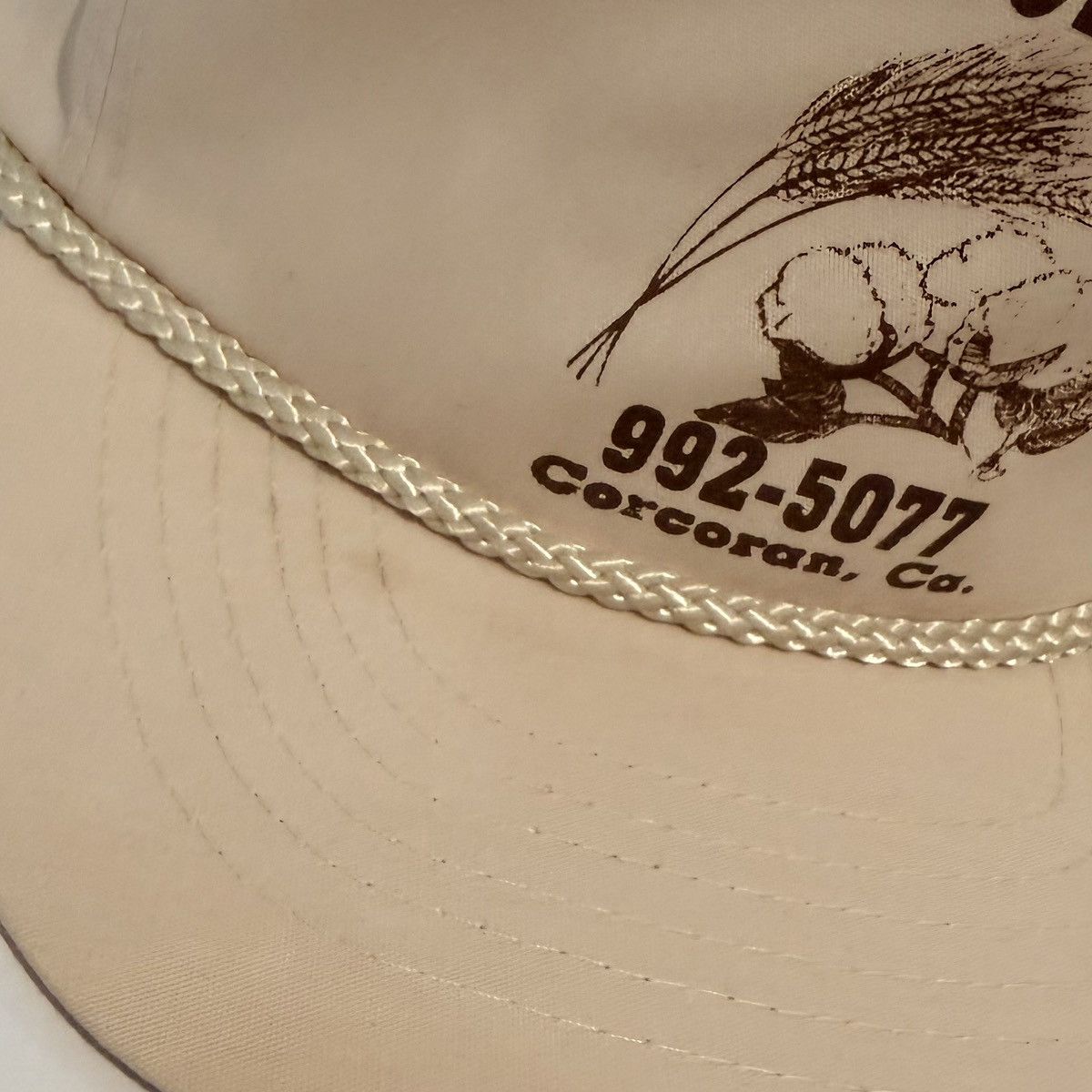 Otto Vintage Proctor Farms Hat Strap Back 80s Agricultural Size ONE SIZE - 2 Thumbnail