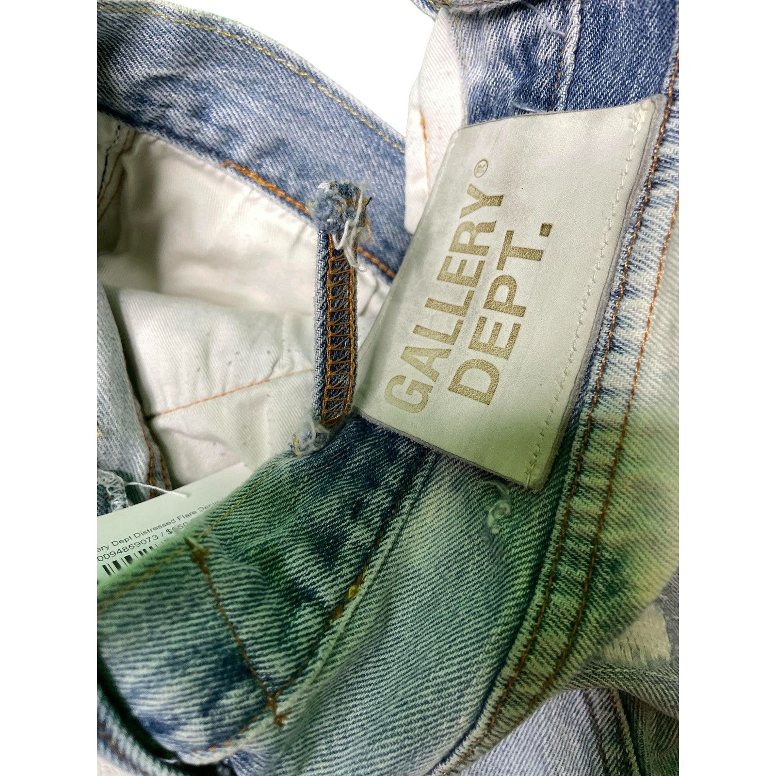Gallery Dept. Gallery Dept Distressed Flare Denim Size US 34 / EU 50 - 4 Thumbnail