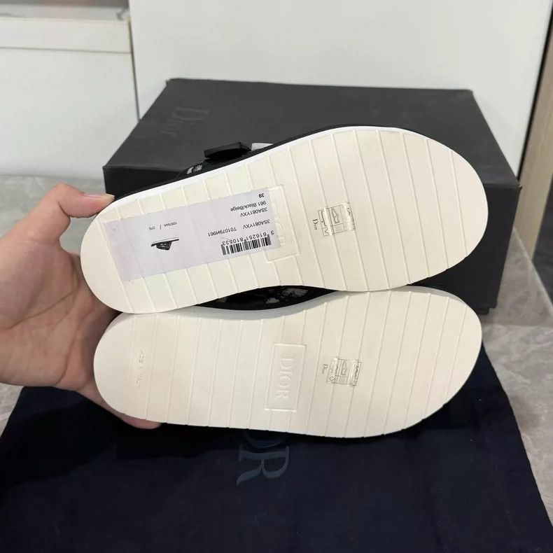 Dior DIOR Alpha Oblique slippers Size US 6 / EU 39 - 3 Thumbnail