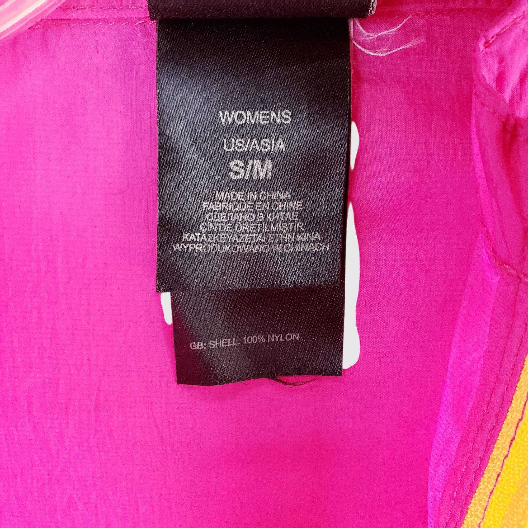 The North Face The North Face Womens Pink Hooded Winkdbreaker Lightweight J Size S / US 4 / IT 40 - 6 Thumbnail