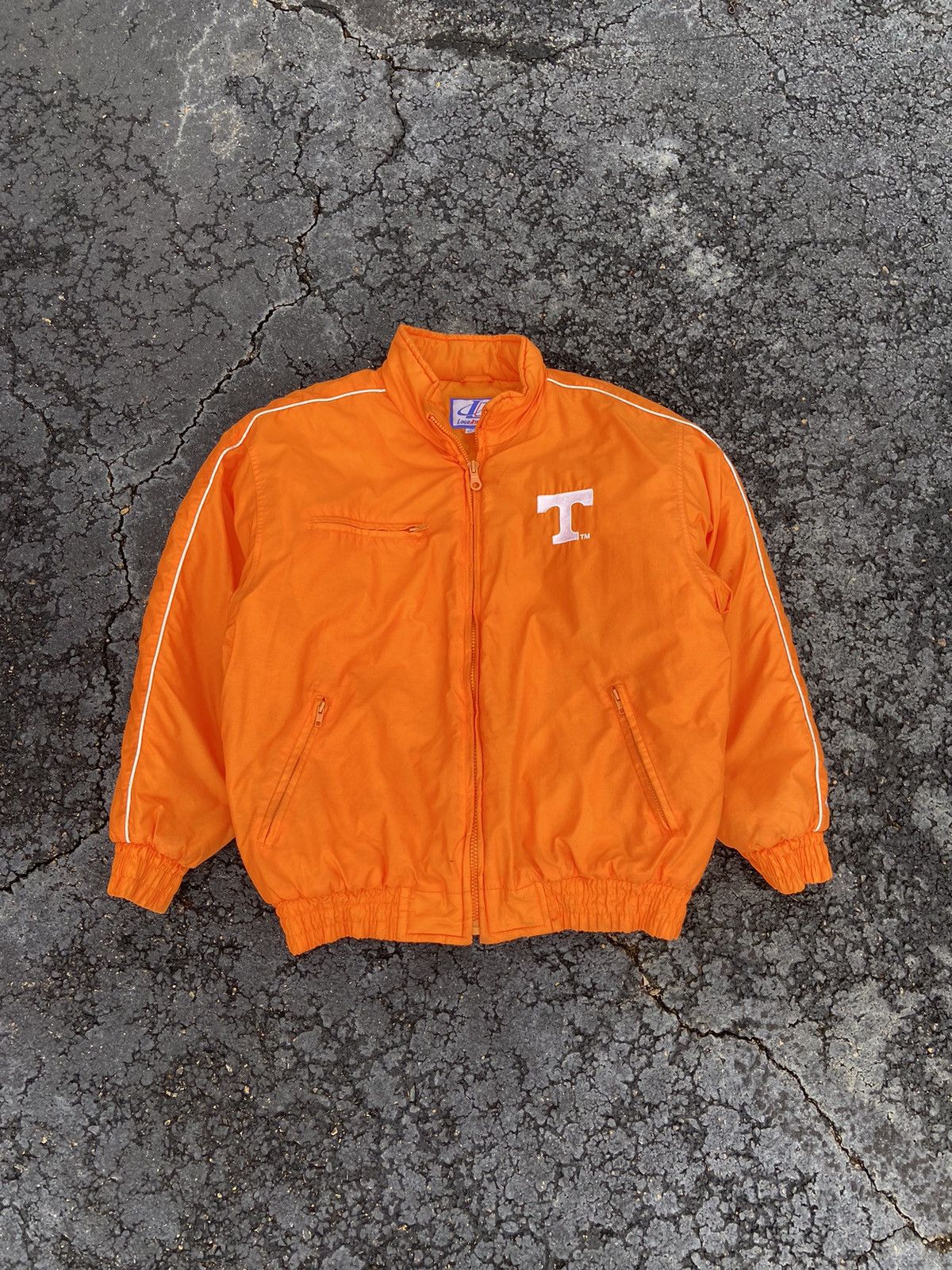 image of Logo Athletic x Starter Crazy Vintage 90’S Official Tennessee Football Jacket in Orange (Size Large