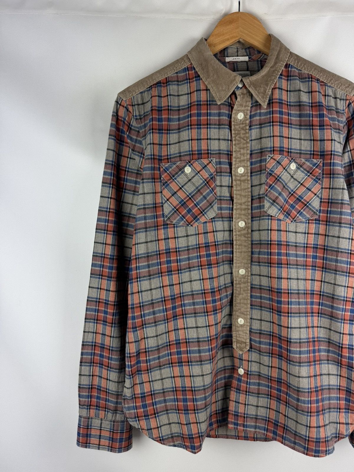 Allsaints Allsaints Hilliard LS Plaid Checked Flannel Button Up Shirt Size US S / EU 44-46 / 1 - 3 Thumbnail
