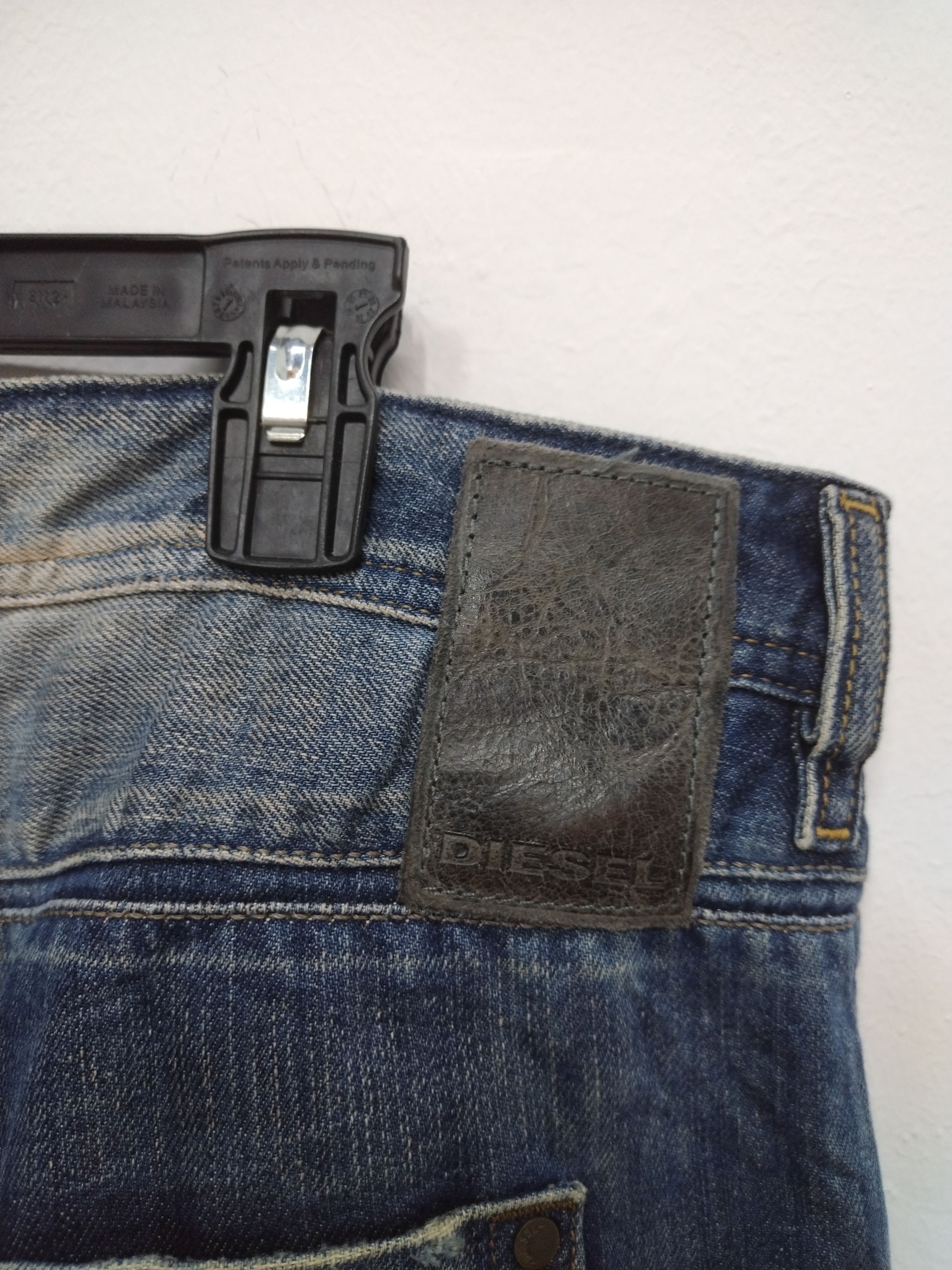 Diesel 🔥💥Crazy cool Diesel distressed regular slim carrot Jean Size US 38 / EU 54 - 8 Thumbnail