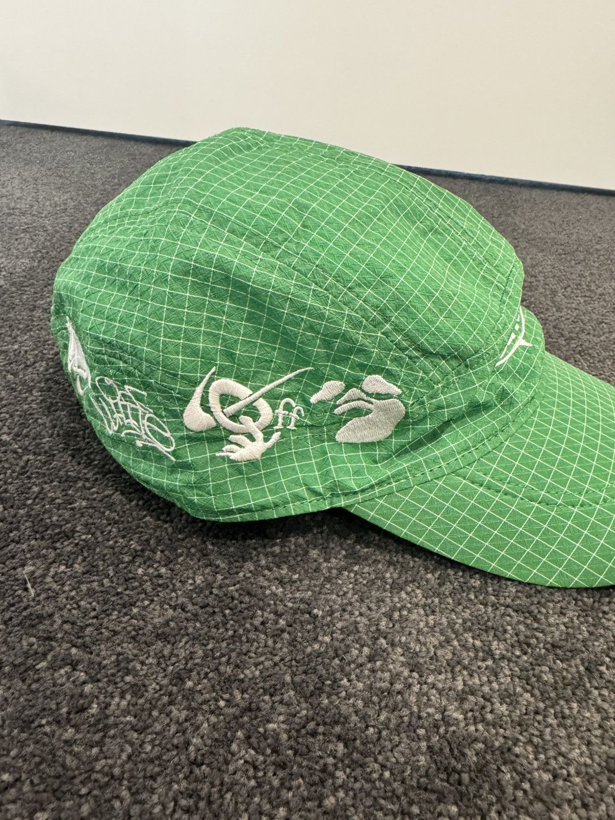 Nike × Off-White Nike Fly Cap x Off-White (Green) Size ONE SIZE - 2 Thumbnail